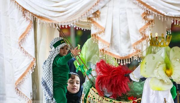 عکس قبر حضرت علی اصغر