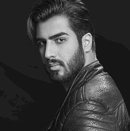 عکس سیاه و سفید از چهره