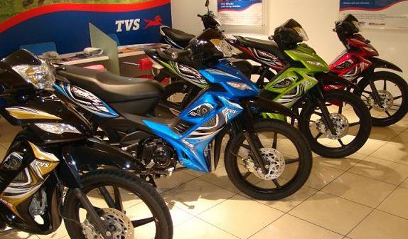 عکس موتور tvs 150