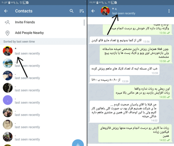 عکس پروفایل حساب کاربری حذف شده تلگرام
