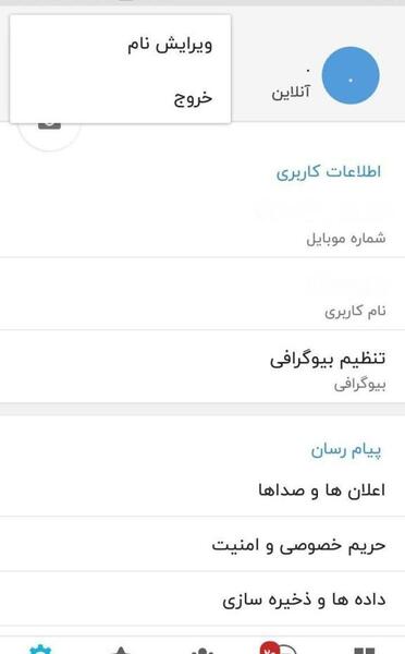 عکس پروفایل حساب کاربری حذف شده تلگرام