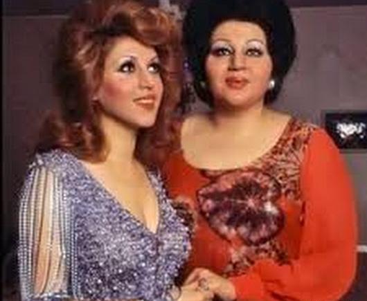 عکس مادر هایده و مهستی