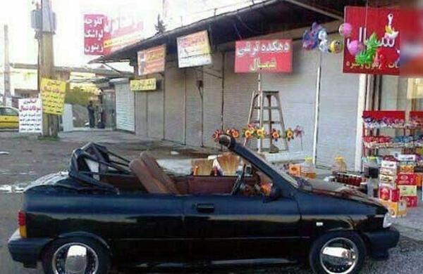 عکس داخل پراید