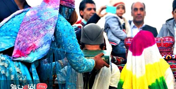 عکس لباس عروس قشقایی