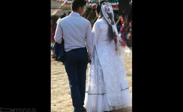 عکس لباس عروس قشقایی