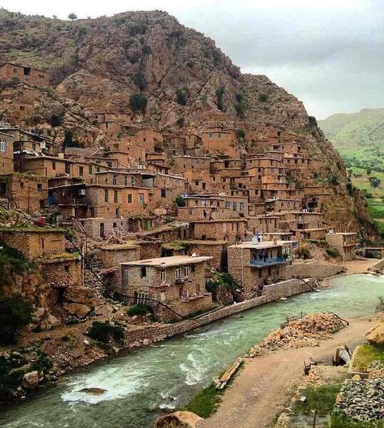 عکس روستا سنندج