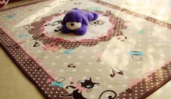 عکس فرش بچه گانه