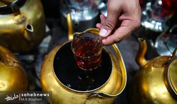 عکس چای روضه امام حسین