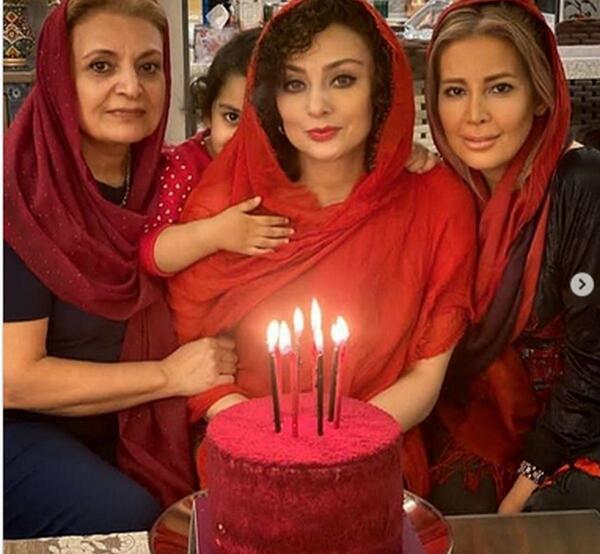 عکس کیک تولد یکتا