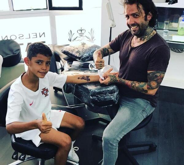 عکس رونالدو پدرش