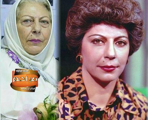 عکس از مادر ثریا قاسمی