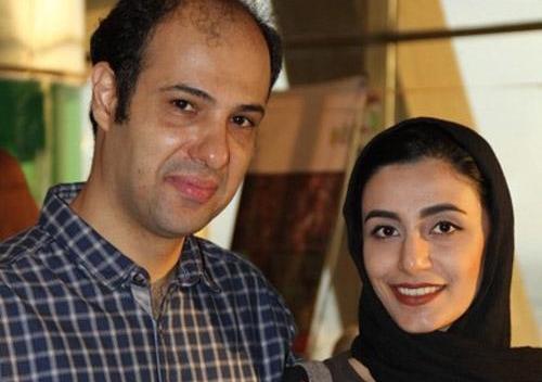 عکس عروسی آریا عظیمی نژاد و همسرش