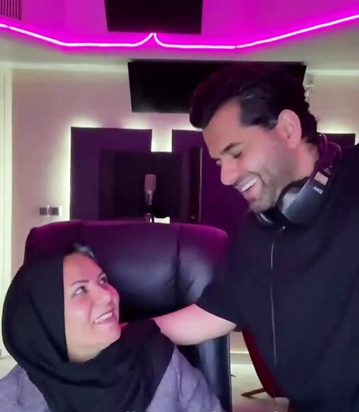 عکس مادر رضا بهرام