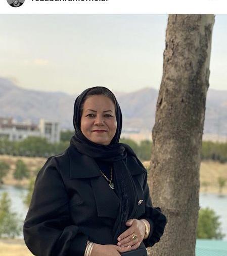 عکس مادر رضا بهرام