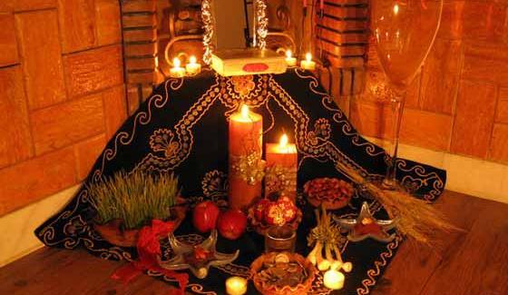 عکسهای سفره هفت سین زیبا