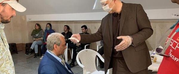 عکس پشت صحنه سریال زیرخاکی