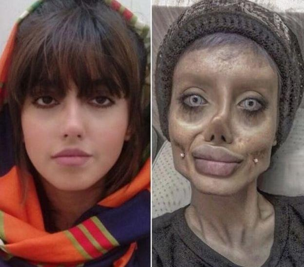 عکس وحشتناک سحر تبر