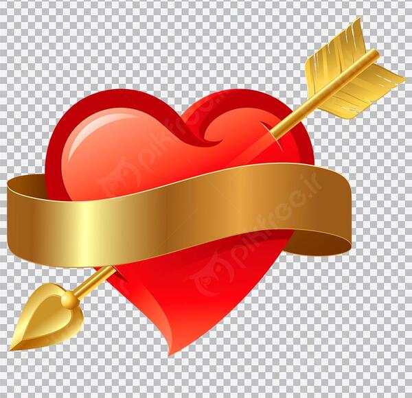 عکس قلب تیر خورده عاشقانه