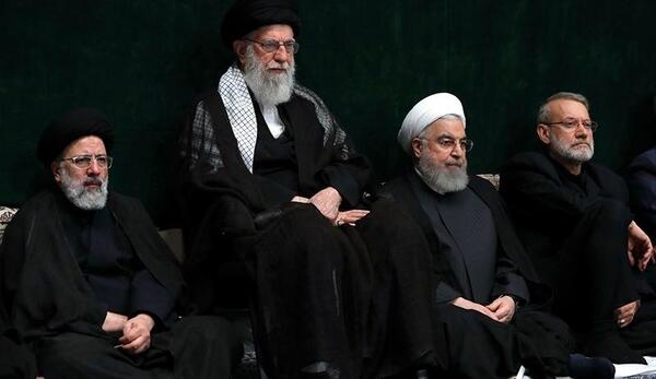 عکس رئیسی خامنه ای خمینی