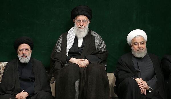 عکس رئیسی خامنه ای خمینی