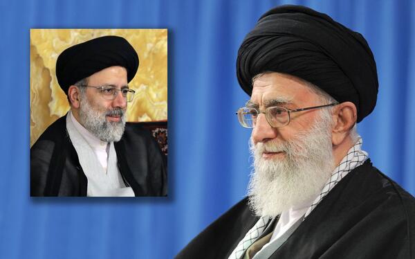 عکس رئیسی خامنه ای خمینی