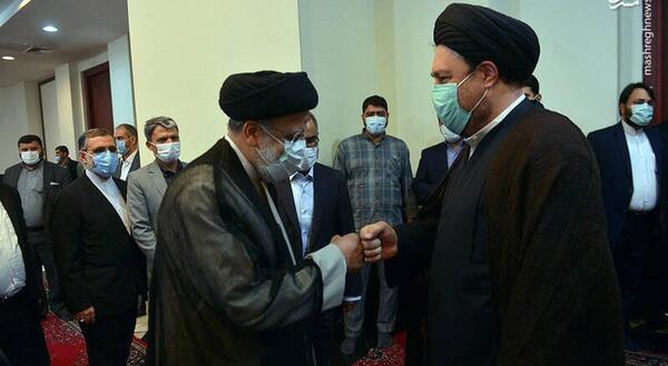 عکس رئیسی خامنه ای خمینی