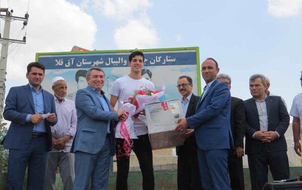 عکس مادر صابر کاظمی
