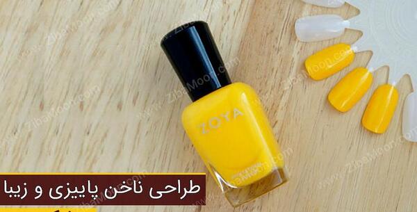 عکس ناخن یک رنگ