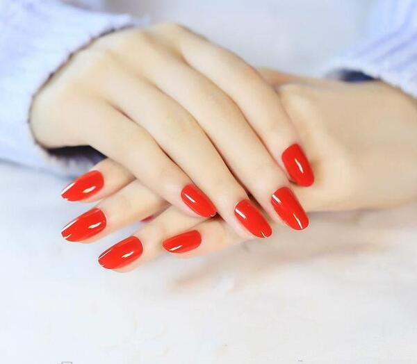 عکس ناخن یک رنگ
