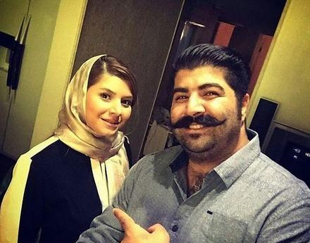 عکس دوست دختر بهنام بانی