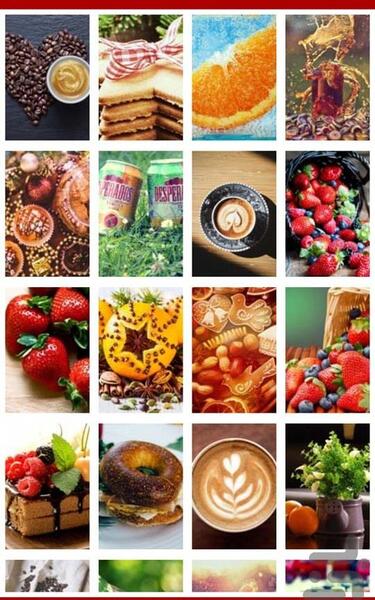 عکس پس زمینه گوشی غذا