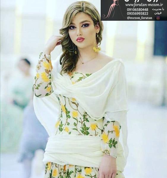 عکس لباس عروس کردی سفید