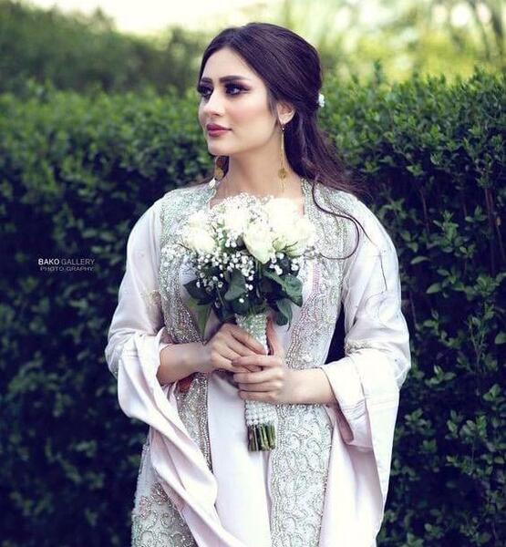 عکس لباس عروس کردی سفید