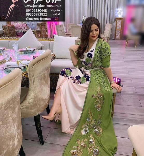 عکس لباس عروس کردی سفید