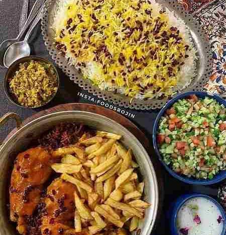 عکس سفره ناهار