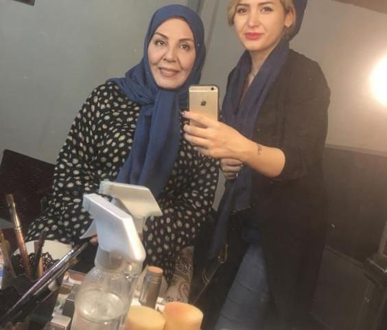 عکس زن شهید سعید خجسته فر