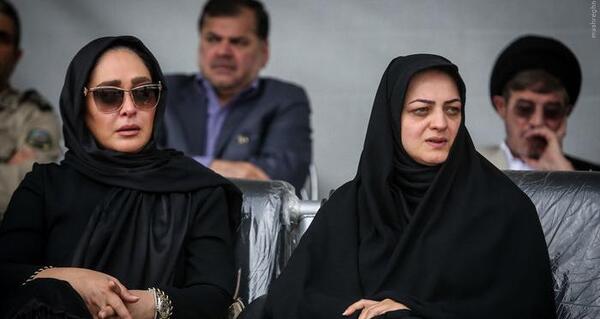 عکس زن شهید سعید خجسته فر