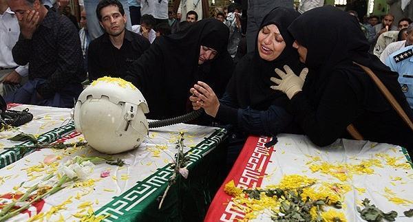 عکس زن شهید سعید خجسته فر