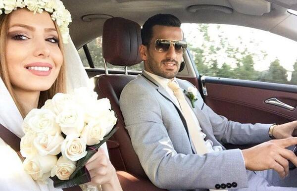 عکس عروسی گلنوش و احسان
