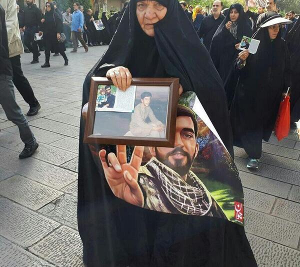 عکس مادر شهید