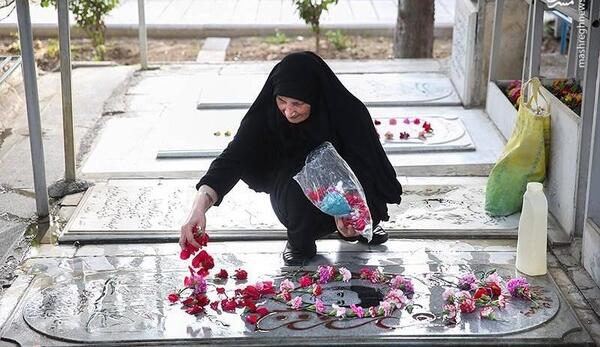 عکس مادر شهید