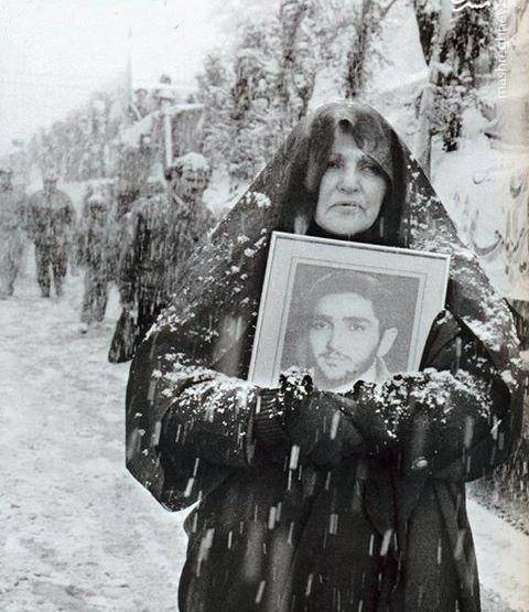 عکس مادر شهید