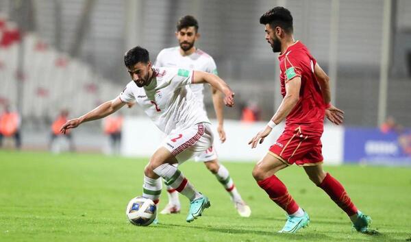 عکس فوتبال ایران و بحرین