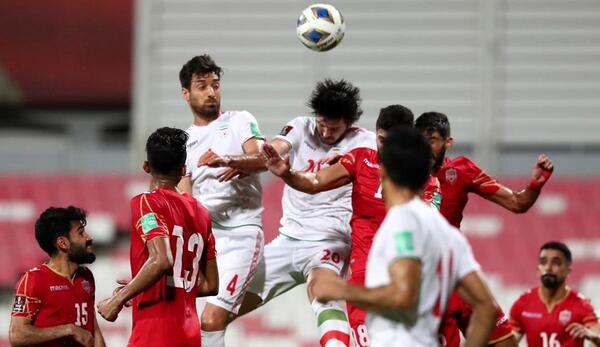 عکس فوتبال ایران و بحرین
