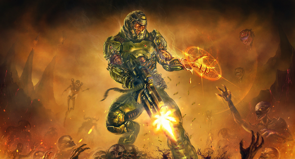 عکس بازی doom