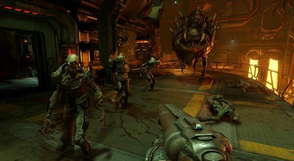 عکس بازی doom