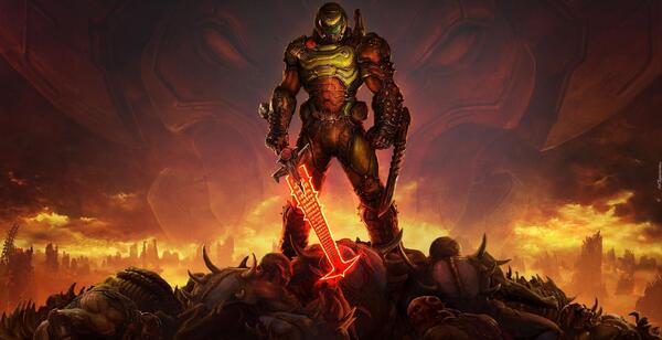 عکس بازی doom