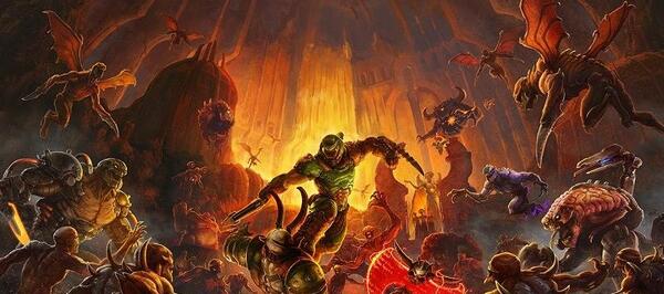 عکس بازی doom