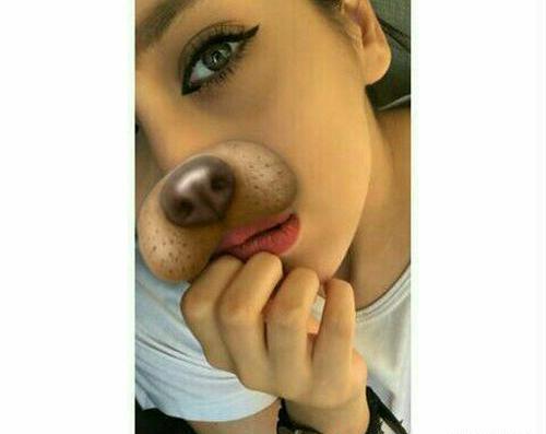 عکس صورت فیک دخترونه