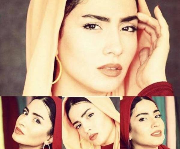 عکس با حجاب و بی حجاب بازیگران